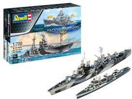 Laivų "USS Fletcher" ir "USS Indianapolis" modeliai