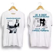 Radiohead Ok Computer Albums 90s graphic White  2 sided AHN02601 Unisex T-Shirt XXXXL