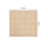 Bamboo Sushi Rolling Mat Non-stick Kitchen Sushi Tools Rice Rollers Food Grade DIY Hand Maker Mold Cooking Accessories 24x24cm