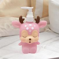 Šampūno dozatorius visai šeimai Pink Deer white