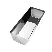 Stainless Steel Mud Pans Rustproof Scraping Bar for Quicker Cutter Cleaning Drywall Tool Tray Bucket Woodworking