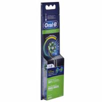 Elektrinio dantų šepetėlio antgalis Oral-b Crossaction Black galvutės elektriniam dantų šepetėliui, 2 vnt.