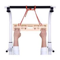 Finger Strengthening Board Compacts Wood Climbing Board Portables Fingerboard for Progressive Workouts 1