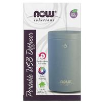 NOW Foods, Solutions, Portable USB Ultrasonic Oil Diffuser, 1 Diffuser