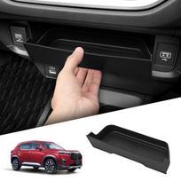 for Honda WR-V WRV 2025-2025 JP Version TPE Center Console Drawer Storage Box Tray Organizer Car Interior Accessories Black