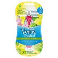 The disposable women´s razor Venus Tropical 3pc