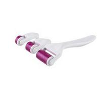 White 4-in-1 Micro-needle Roller Set - Mikrojehličkový váleček na ošetření obličeje a těla 4v1