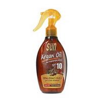 SUN suntan oil with argan oil SPF 10