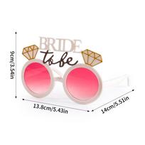 Bride To Be Glasses Bride wedding Sunglasses Bridesmaid Sunnies Favor Bridal Shower photo props Bachelorette Party Accessories