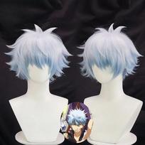 Gintama Anime SakMiGintoki Cosplay Kostiumas, Perukas, Kimono, Viršutinė dalis, Kelnės, Kūnas, Konvencija, Helovinas, Kalėdinis Renginys, Dovana M