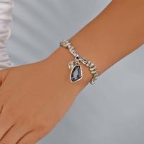 New Trendy Irregular Beads Choker Necklace for Women Simple Geometric Rhinestone Pendant Bracelet Wedding Party Jewelry Gift