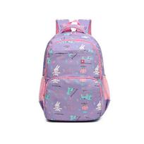 Oxford School Backpack Rabbit Student Backpack School Bag Cartoon Children Backpack  Teen Student violetinė