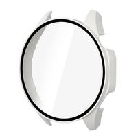 Tempered Glass+PC Case For Huawei Watch GT4 46MM accessories All-around Screen Protector Hard Bumper Cover for huawei gt 4 46 mm For Huawei GT4 46mm balta