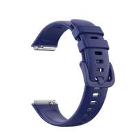 Strap For Huawei Band 7 Strap Accessories Silicone Smartwatch Replacement watchband Wristband correa bracelet for Huawei Band 7 For Huawei Band 7 tamsiai mėlyna spalva