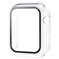 Glass+Cover For Apple Watch case 9 8 7 6 SE 3 iWatch Accessorie Screen Protector Apple watch series 44mm 40mm 38/42mm 45mm 41mm 41mm series 7 8 9 skaidri