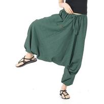 Women Cotton Stripe Aladdin Loose Pant Indian Baggy Boho Hippie Harem Pants Free