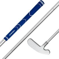 Children Mini Golf Putters Anti-oxidation Anti Slip Accessory Two-section Detachable Golf Putter Golf Training Clubs mėlyna