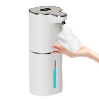 Digital Display Automatic Soap Dispenser 380ML Wall Mounted Foaming Soap Dispenser 6 Level Adjustable Rechargeable