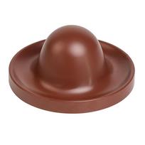 Plastic Reptile Feeder Bowl Round Wear Resistant Reptile Water Pot Wide Mouth Escape Proof Turtle Food Dish for Small Pets ruda