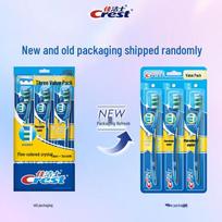 Crest Colorful Crystal Soft Bristle Toothbrush 3-Pack