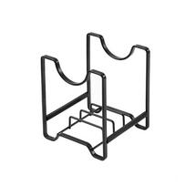 Breathable Dish Drying Rack Carbon Steel Plate Drying Shelf Stable Countertop Dish Drainer  Kitchen L juoda