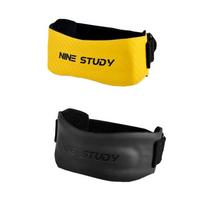 1 Pair Bidirectional Adjustable Patella Knee Brace Breathable Sports Knee Brace  Running Equipment geltona/juoda