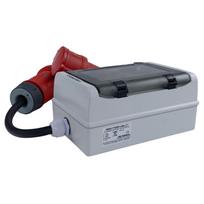 Adapter Przejściowy Zabezpieczający 32A/5P Na 16A/5P Siłowy 1M Kabel