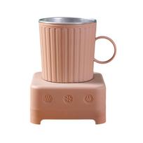 Aluminum Inner Cold Drink Iced Cup 400ML Frozen Water Cup Multi-functional Quick-cooling Cup  Gift rožinė