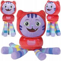 Koci Domek Gabi Dj Kocimiętka Maskotka Catnip Plusz Gabby's Dollhouse 25 Cm