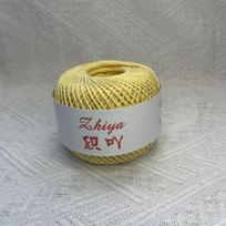High Quality 8*8**8cm Crocheted Yarn 1mm Thickness Soft Texture Cotton Linen Yarn Durable Craft Yarn Coasters Craft geltona
