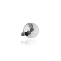 Titanium Disco Ball Cap - Silver - Tna-072 1.2/3
