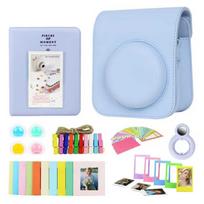 7 in 1 Instant Camera Accessories Bundle Include Photo Album Selfie Lens Stickers Frames for Fujifilm Instax Mini 12 Instant Cam vandens mėlyna spalva