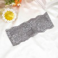 Fashion Elastic Mesh Lace Hairband Elegant Hollow-Out Headband Lightweight Breathable Headwrap Cap Lady Girls Headwear pilka