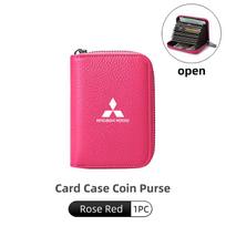 Car Travel Credit Card Holder Case Wallet Protector Cover Case For Mitsubishi Outlander Lancer Eclipse Mirage Xpander Attrage