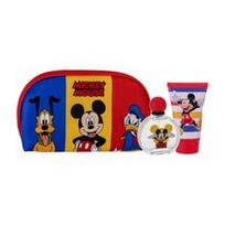 Mickey Mouse EDT gift set 50 ml, shower gel 100 ml and cosmetic bag