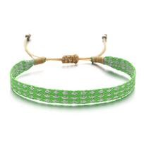 ZMZY Boho Weave Ethnic Girl Bracelets for Bohemia Women Bracelet Fashion Girl Colombian Wayuu Female Summer Beach Jewelry