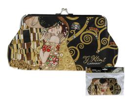 Portfelik Duży Na Monety Bilon Gustav Klimt Pocałunek Carmani Prezent