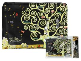 Kosmetyczka Damska Piórnik Gustav Klimt Drzewo Życia Carmani Prezent