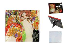 Szklana Podkładka Pod Kubek Gustav Klimt Węże Wodne Podstawka Szkło Dekor