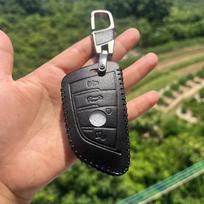 PU odos automobilio rakto dėklas Rakto dangtelis Rakto apvalkalo apsauga BMW X5 F15 X6 F16 G30 7/5 serijoms G11 X1 F48 F39 Priedai Automobilio stilius