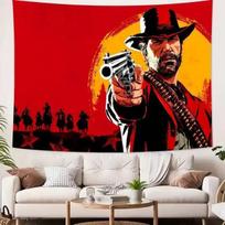 Tapestry Poster Red Dead Redemption 75x100 juoda