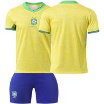 2425 Football Clothing No. 10 Neymar 7 Vinicius 9 Charlison Adult Children's Jersey Set Trend 26-yard
