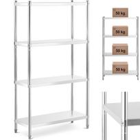 Metal Storage Rack For Catering Up To 200 Kg 100 X 40 X 180 Cm
