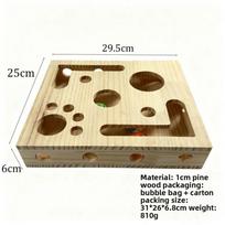Durable With Bell Ball Cat Nail File Box Interactive Sandpaper Inside Cat Scratching Posts Maze Tunnel Interactive Cat Kitten
