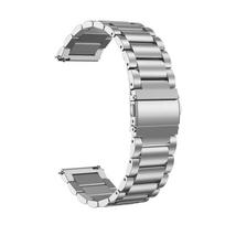 Laikrodžio apyrankė skirta Samsung Galaxy Watch 46mm/Huawei Watch GT2/Amazfit GTR 47mm sportinė plieninė apyrankė skirta 22mm 20mm apyrankei for 18mm Watch sidabras
