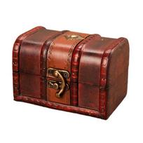 Papuošalų dėžutė Patogi, taupanti vietą, medinė, nuostabi laikymo dėžutė žiedams S Storage Box