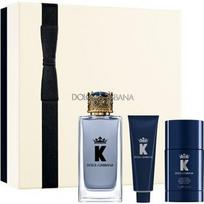 K by Dolce Gabbana Dárková sada EDT 100 ml, sprchový gel 50 ml a deostick 75 g