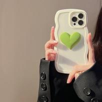 Three-dimensional Love 7p Suitable for Iphone16 Mobile Phone Case 15pro Max Apple 13 Wave Side Xr Xs Set 14 16promax