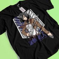 Ataka prieš Titanus Marškinėliai Eren Mikasa Marškinėliai Levi Marškinėliai AOT Erwin Hange Armin Marškinėliai 3XL
