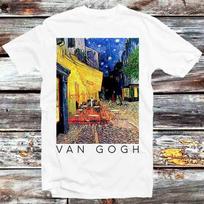 Vincent Van Gogh Gift Cafe Terrace at Night Art T Shirt B924 3XL